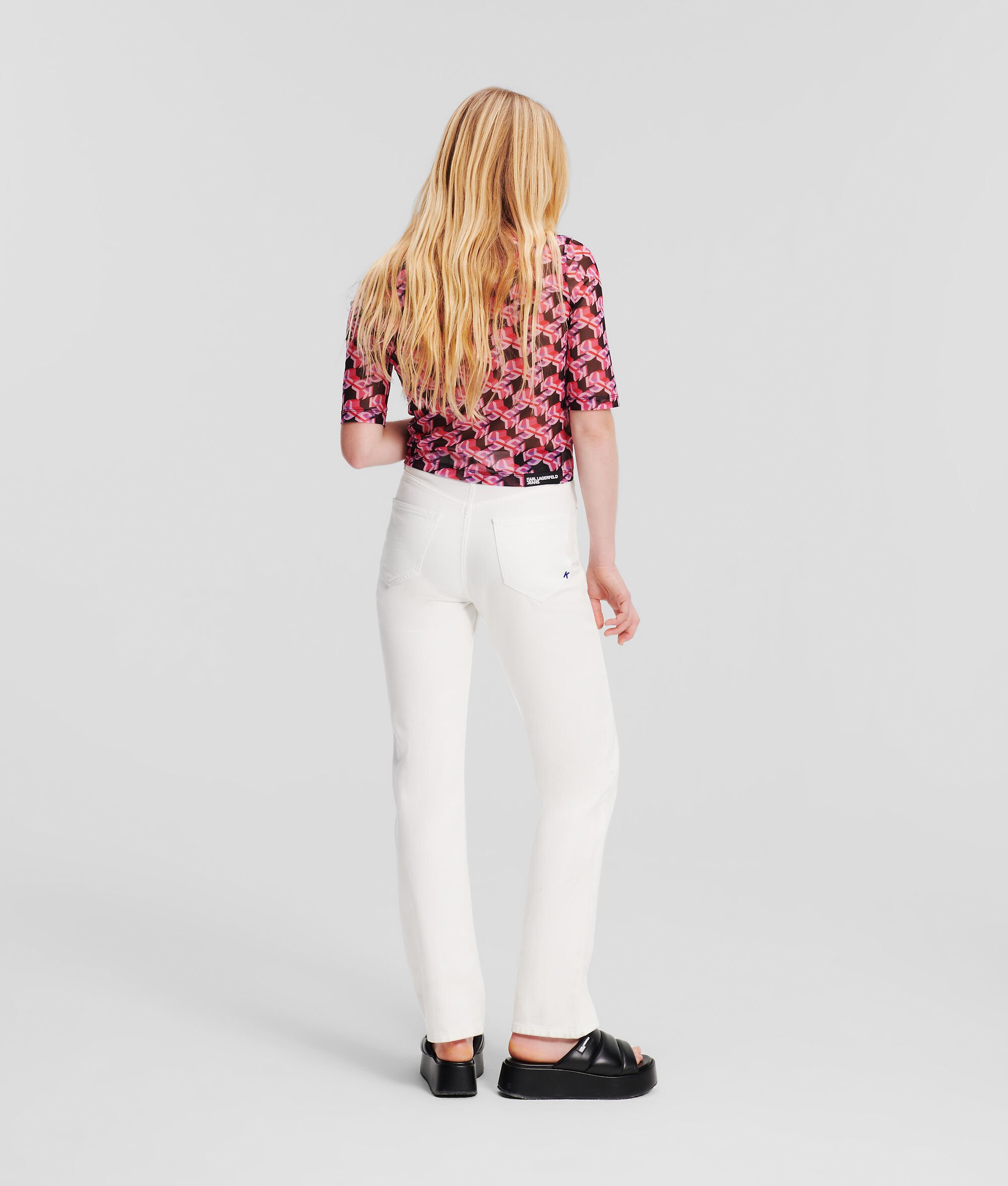 (image for) Unique Charm KLJ High-Rise Straight Jeans